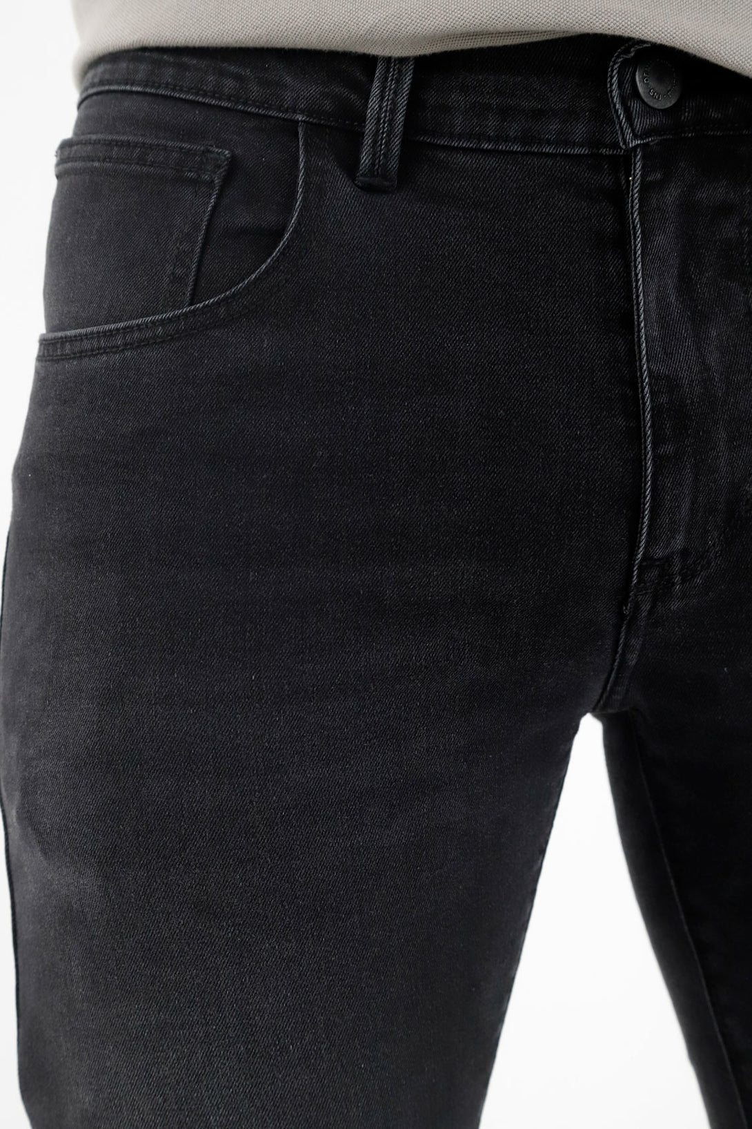 Men's Black Nudy Jeans