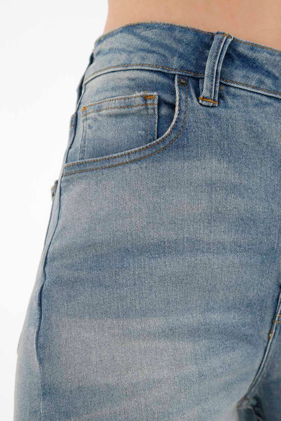 Jean Jegging azul para mujer