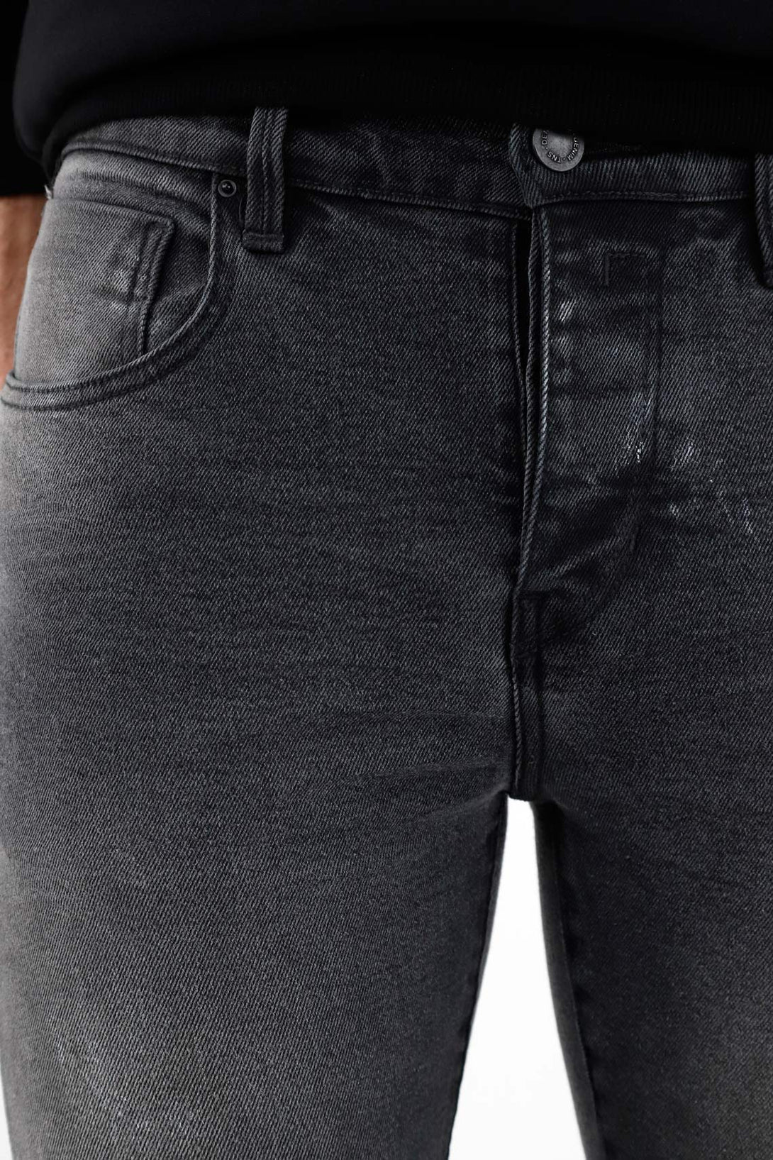 Men's Black Denim Jeans