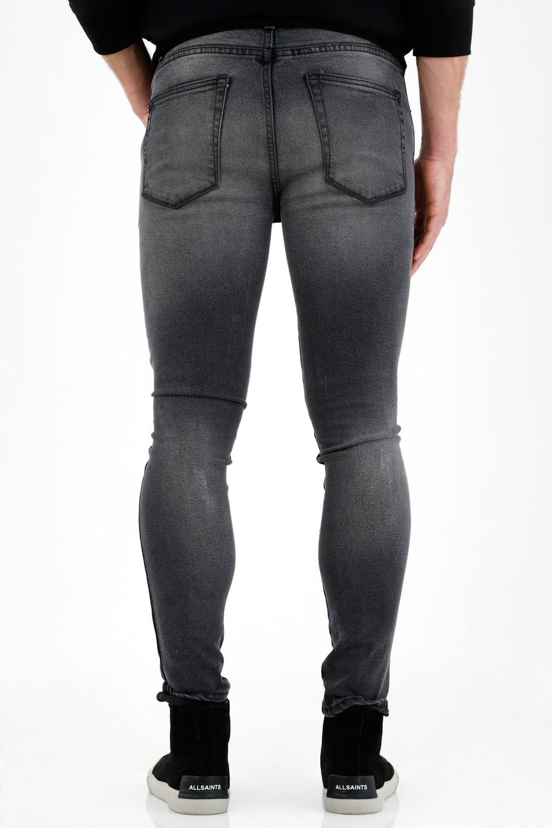 Men's Black Denim Jeans