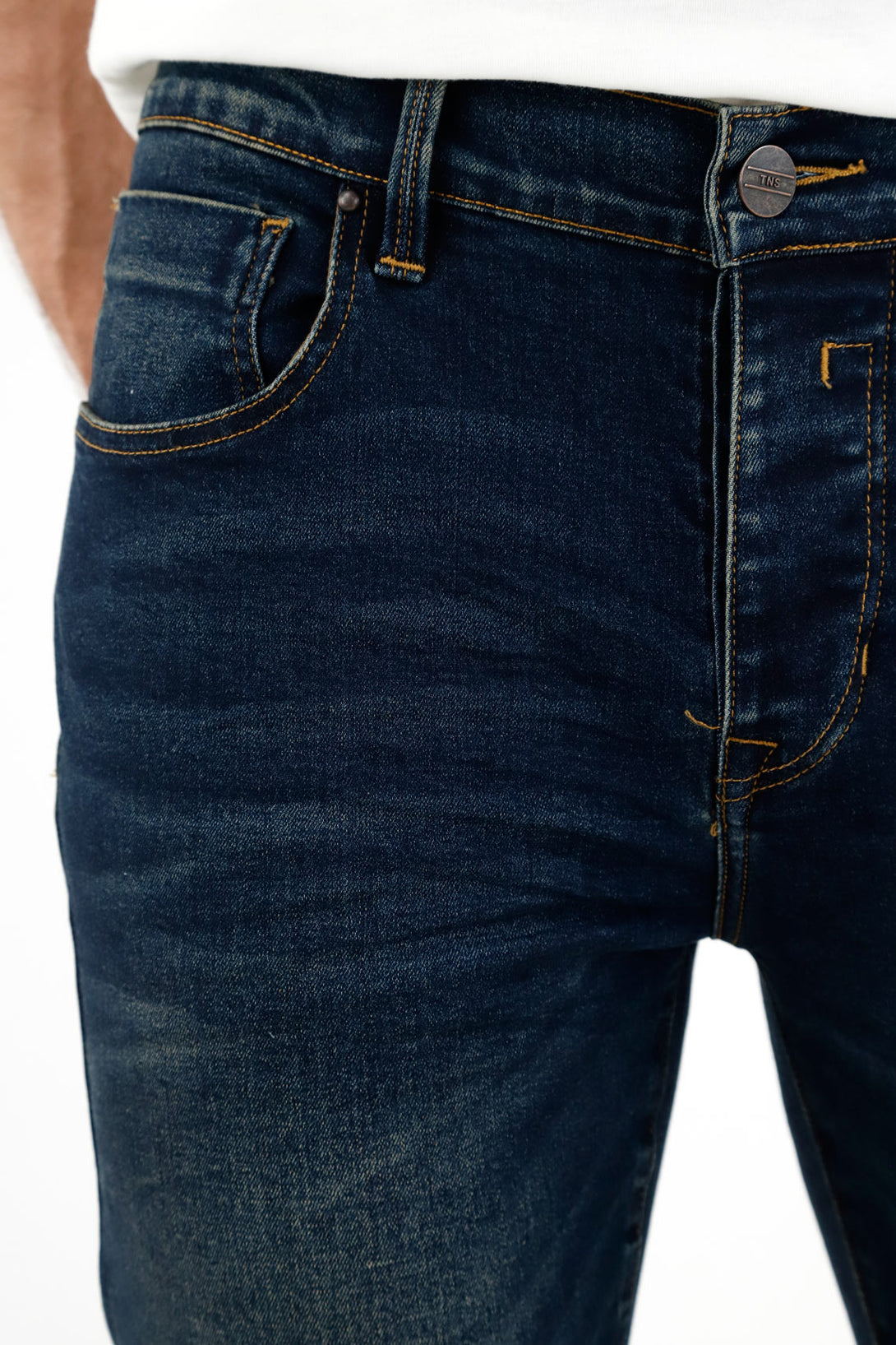 Men's Super Skinny Blue Jeans