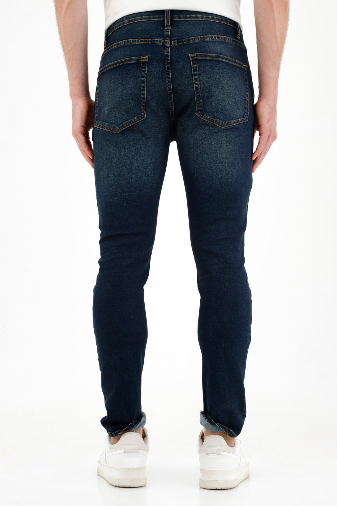 Men's Super Skinny Blue Jeans