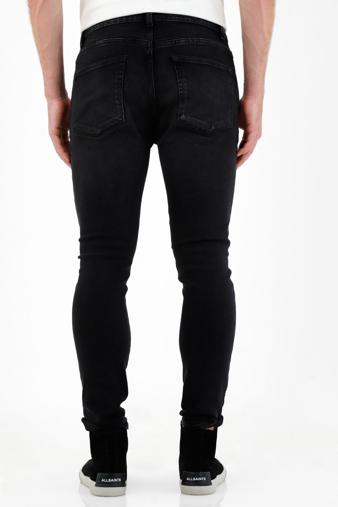 Men's Super Skinny Black Jeans