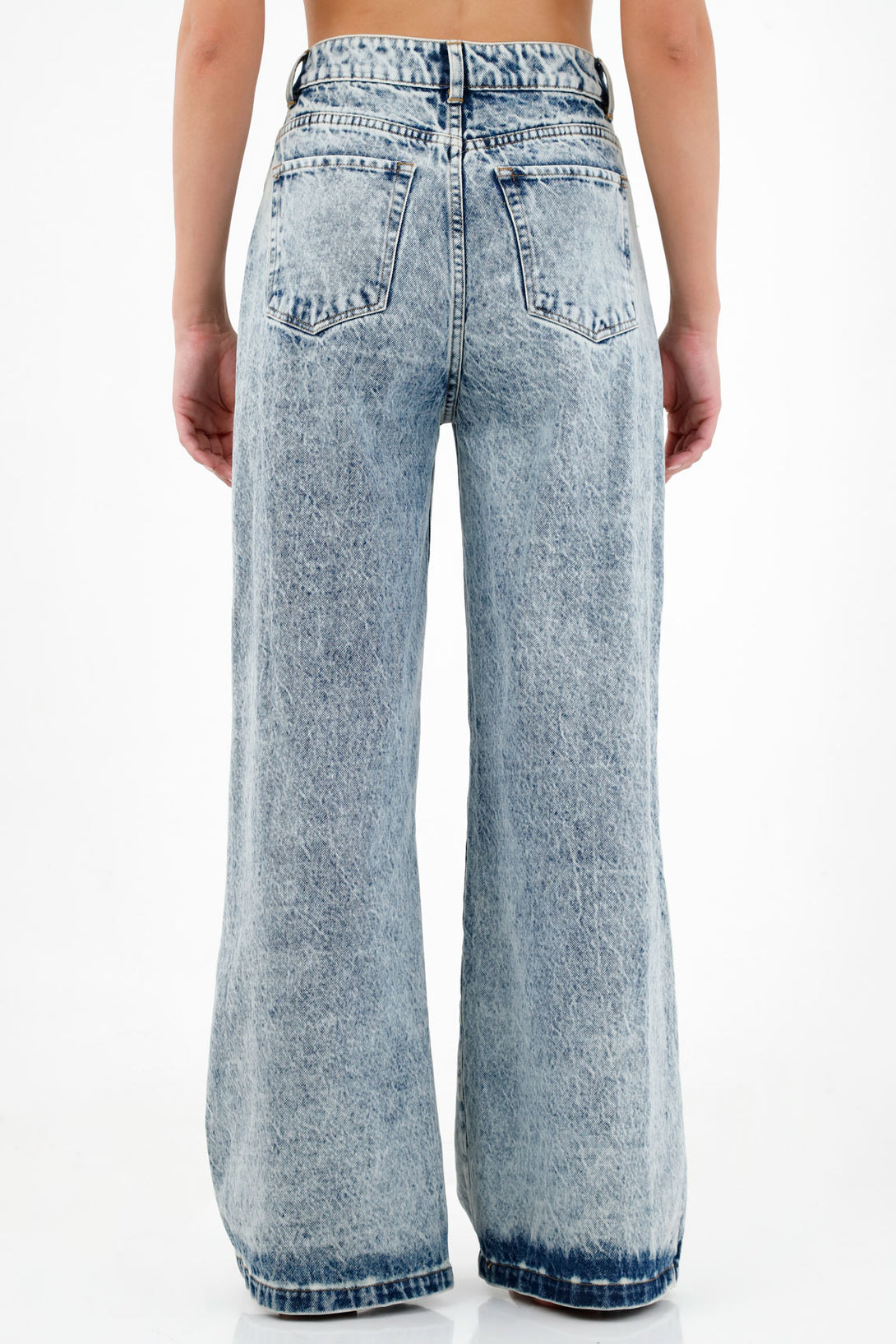 Women's High-Rise Blue Jeans