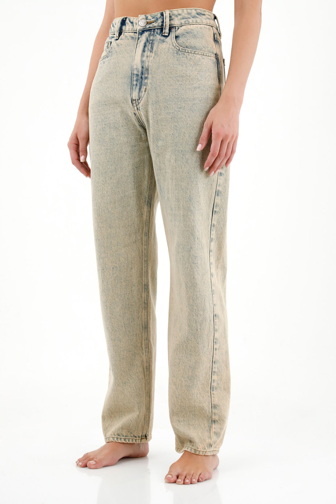 Women's High-Rise Blue Jeans