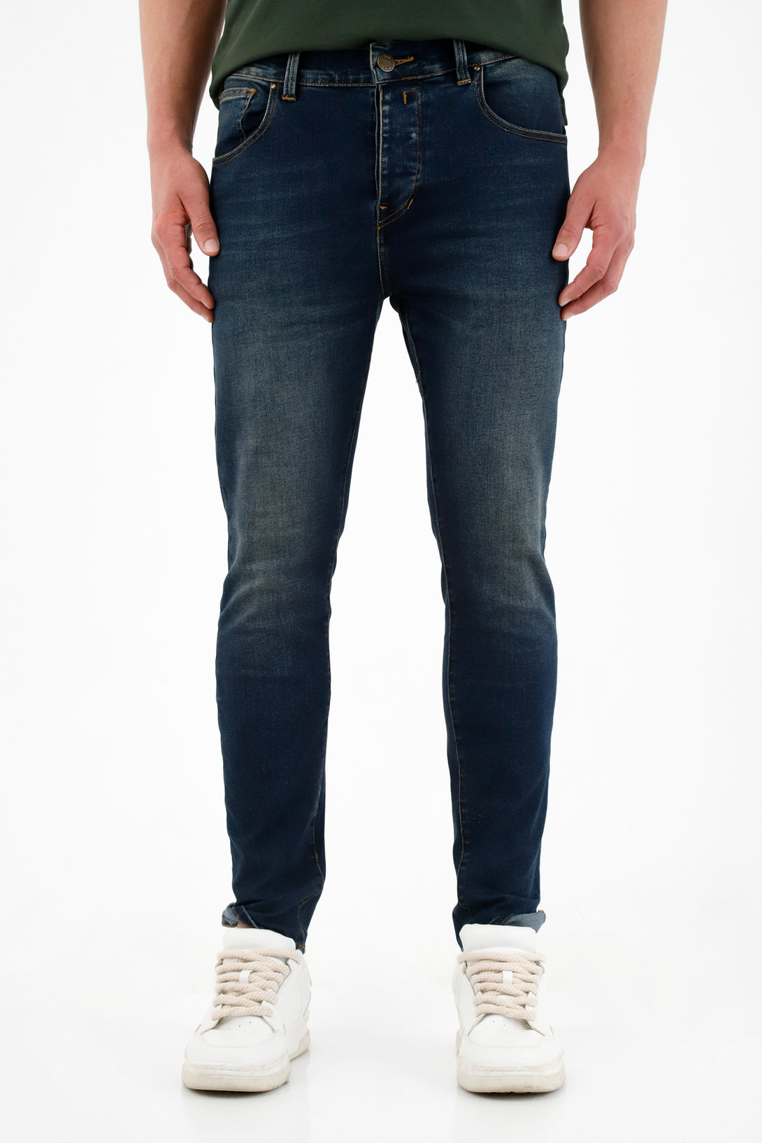 Men's Super Skinny Blue Jeans