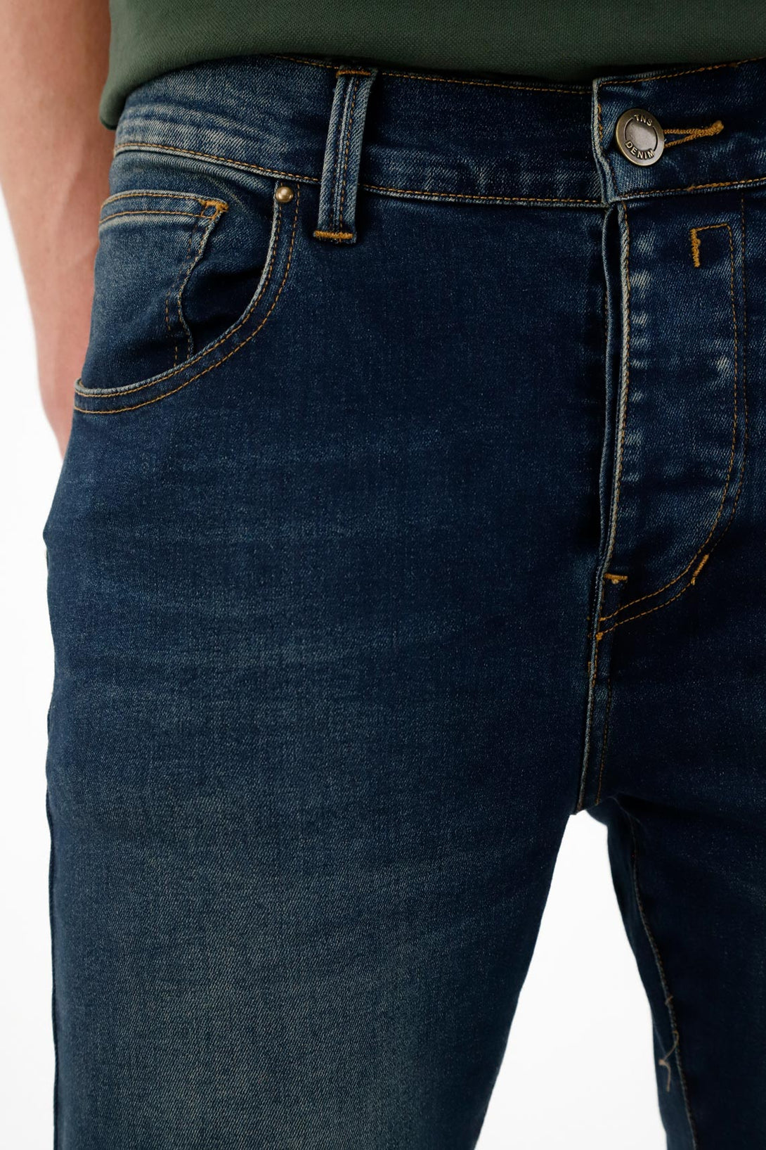 Men's Super Skinny Blue Jeans