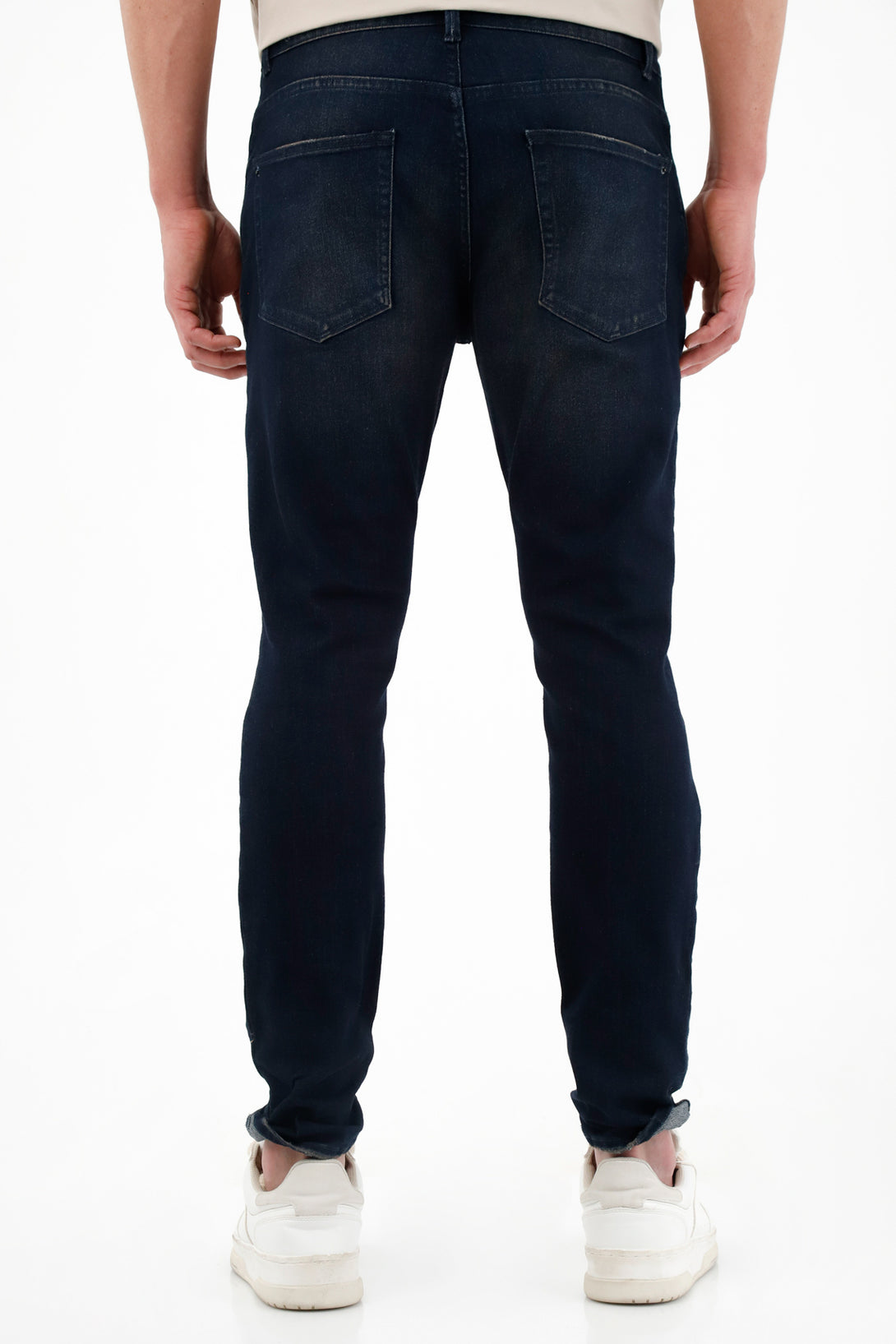 Jean Skinny azul tono oscuro para hombre