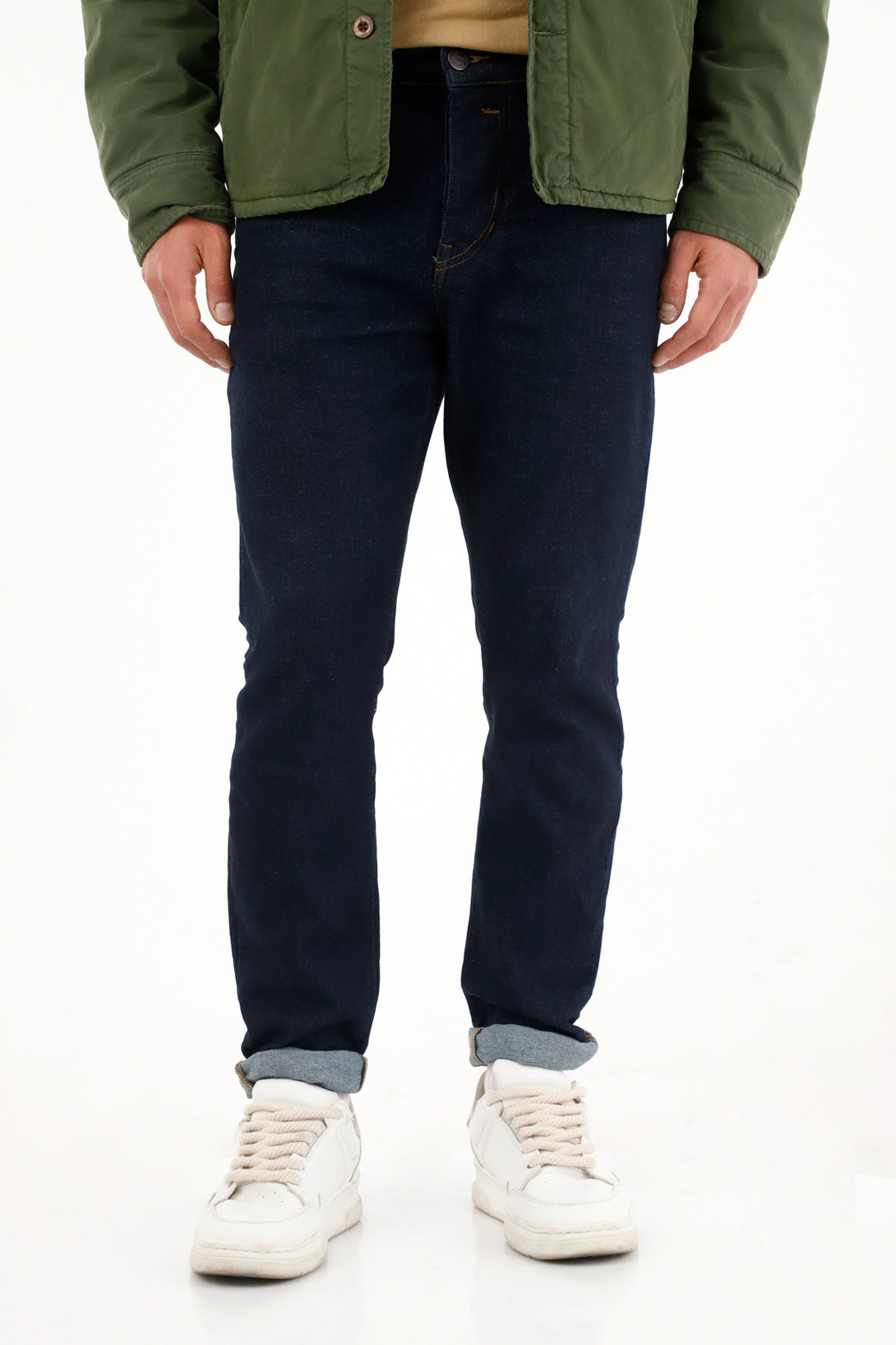 Jean Skinny tono oscuro para hombre