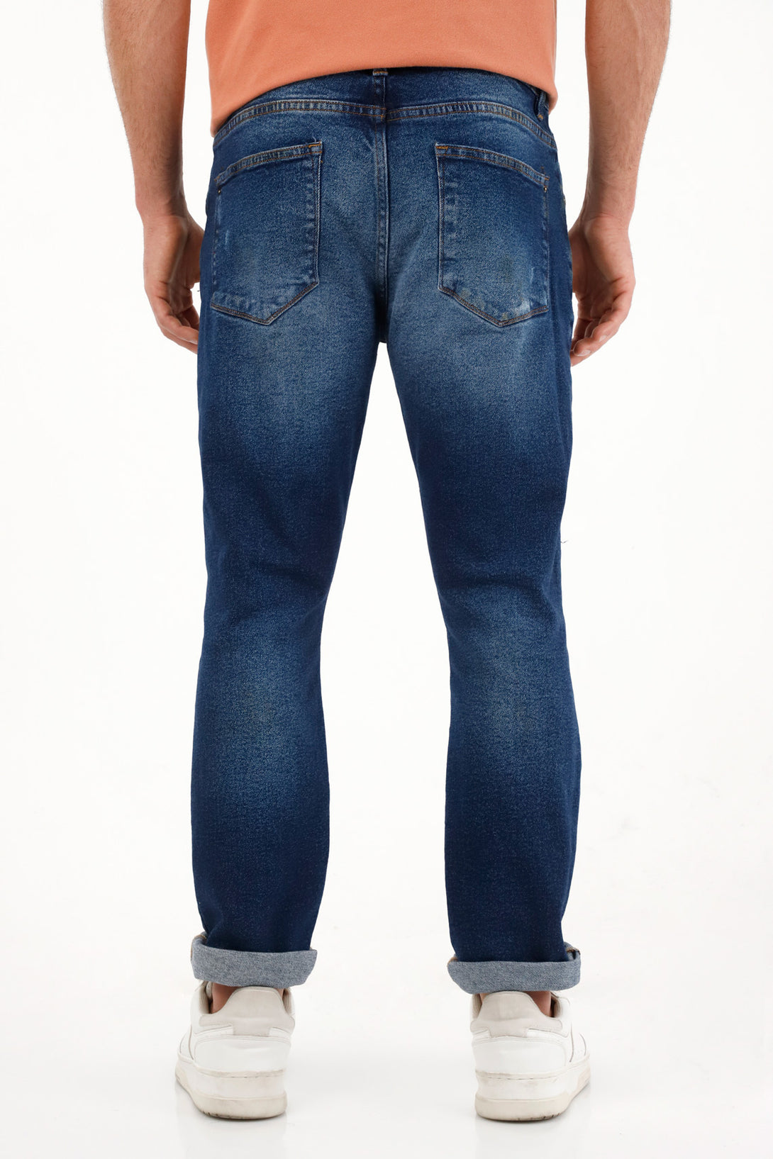 Men's Mid-Rise Distressed Nudy Jeans