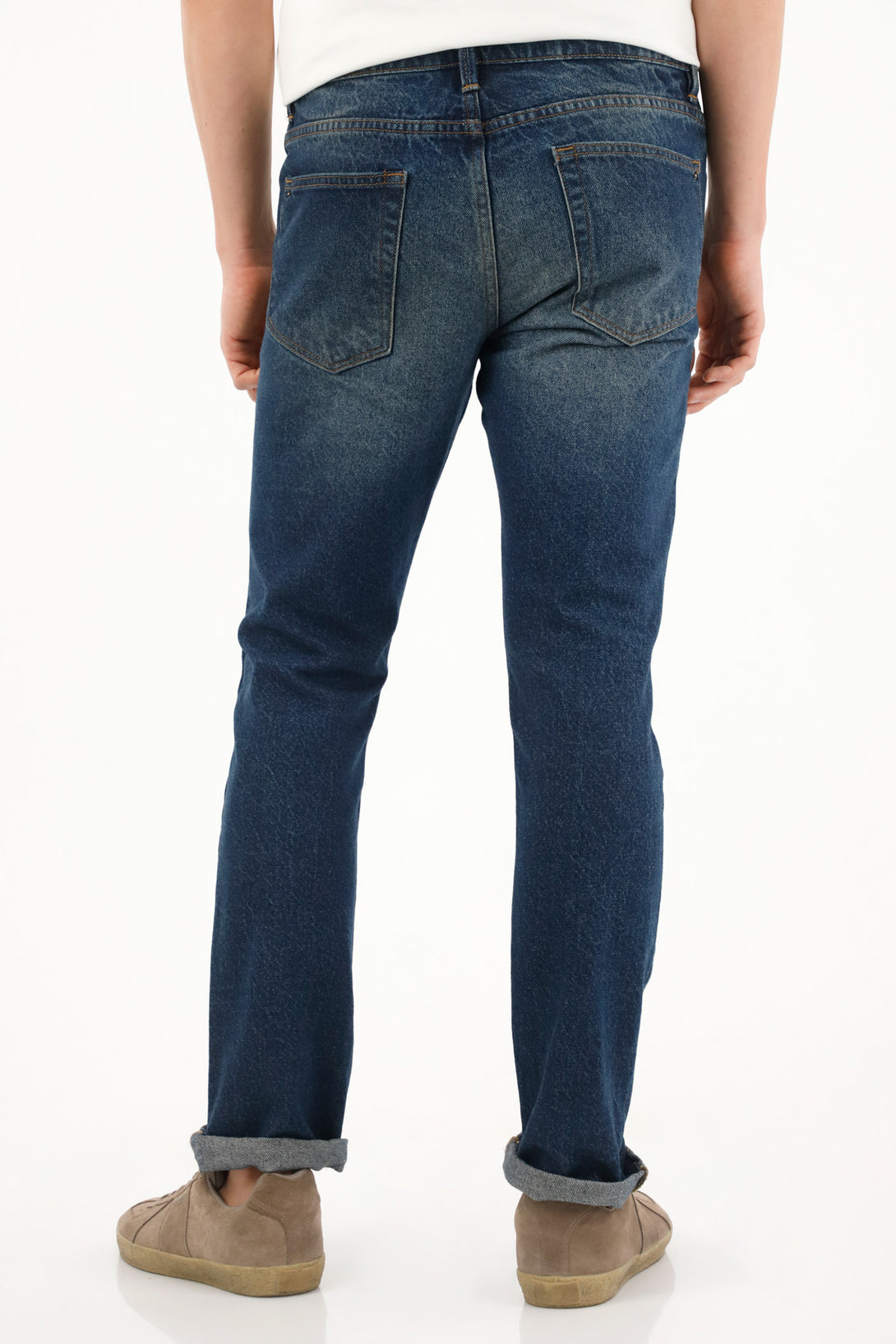 Jean Classic tono azul medio para hombre