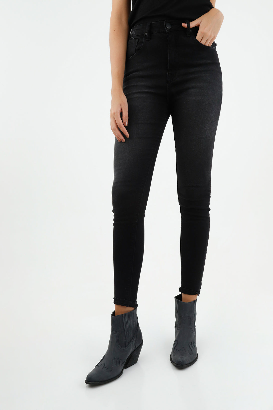 Jegging negro para mujer