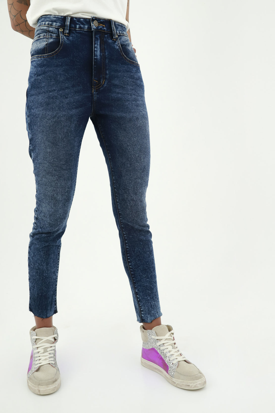 Jean Jegging azul para mujer