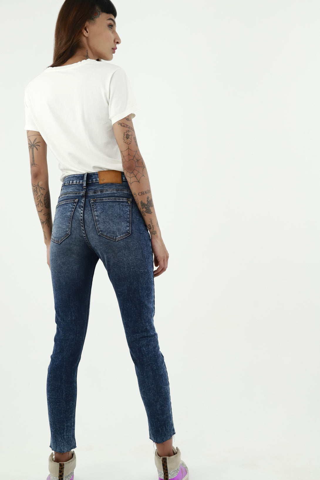 Jean Jegging azul para mujer