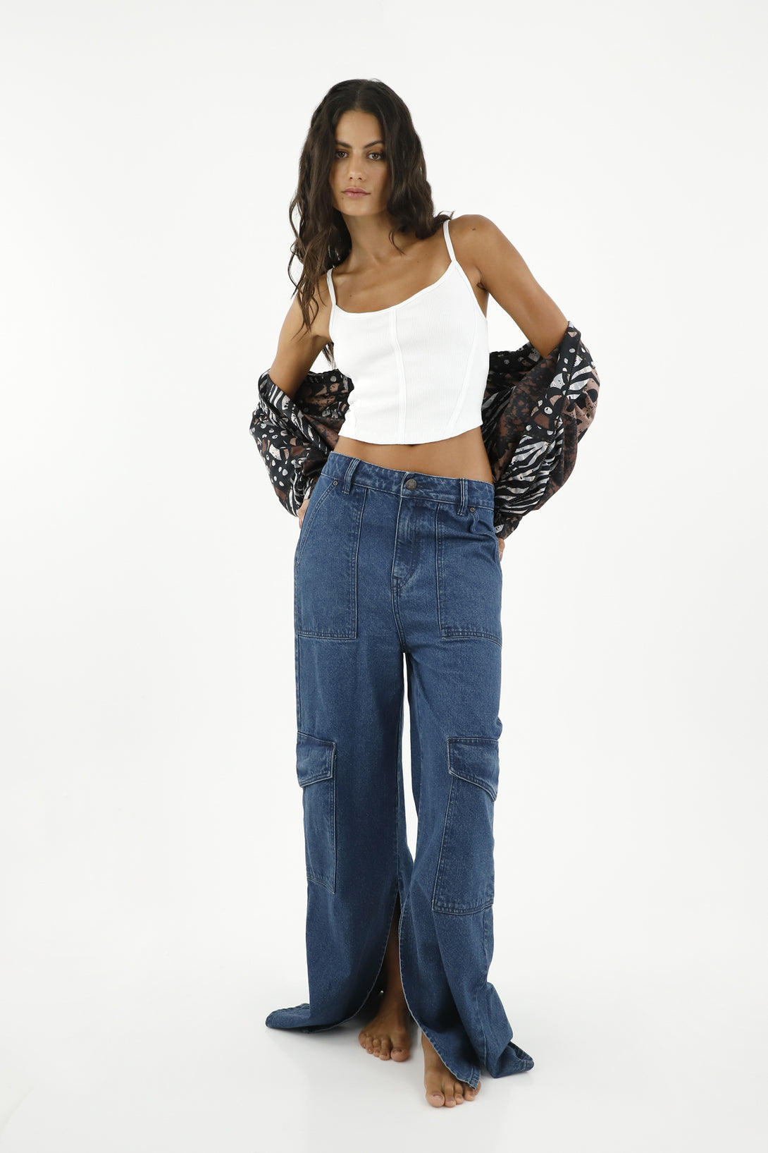 Women's Cargo Jeans