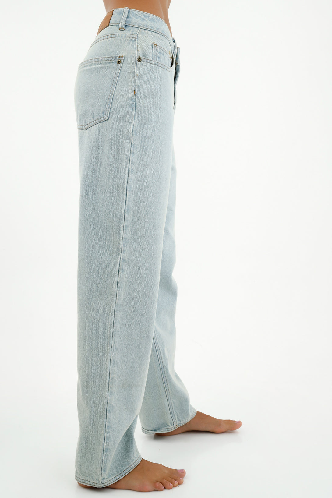 Women's High-Rise Blue Jeans