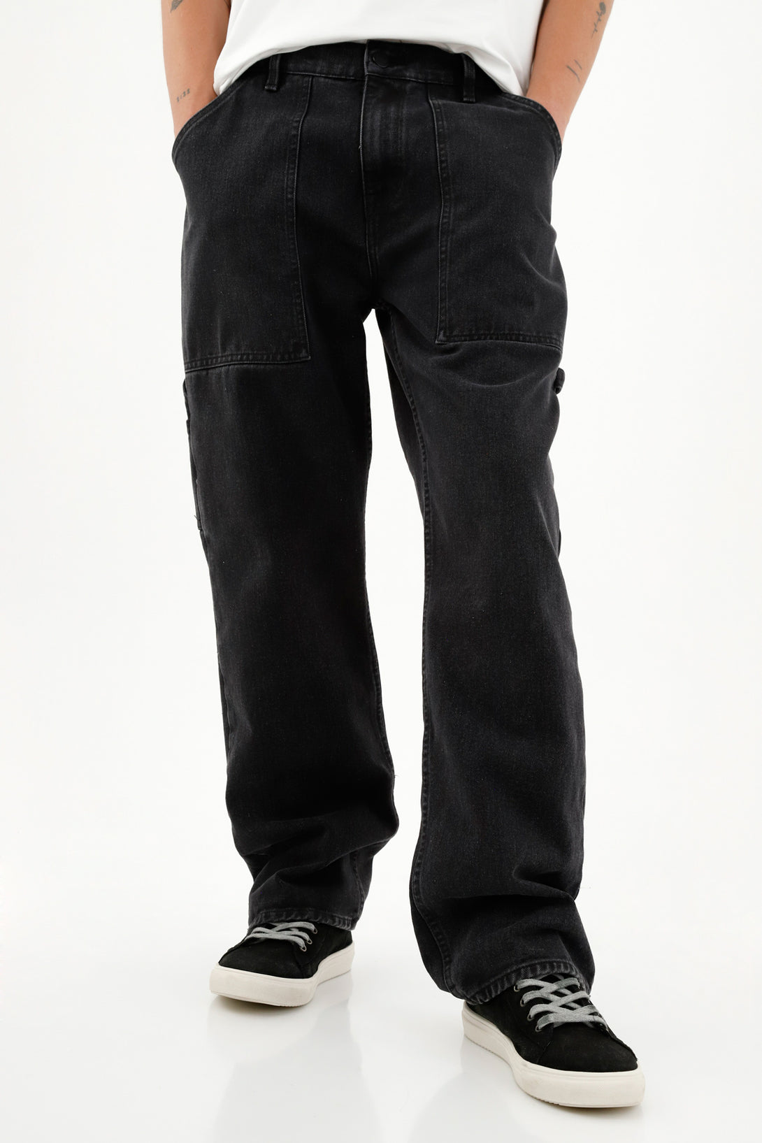 Men's Black Carpenter Jeans