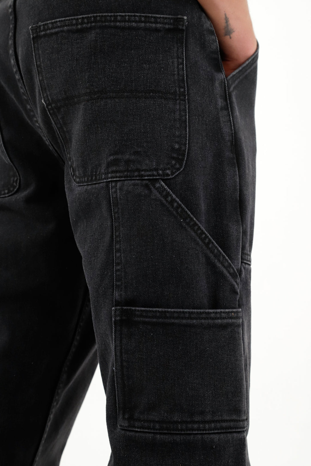 Men's Black Carpenter Jeans