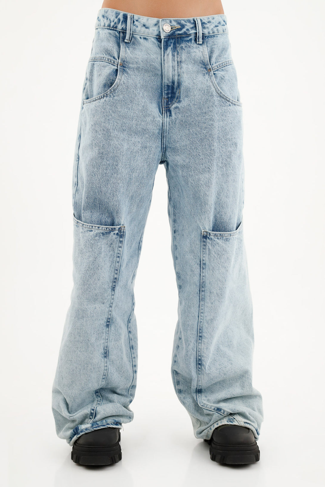 Women's Carpenter Blue Jeans