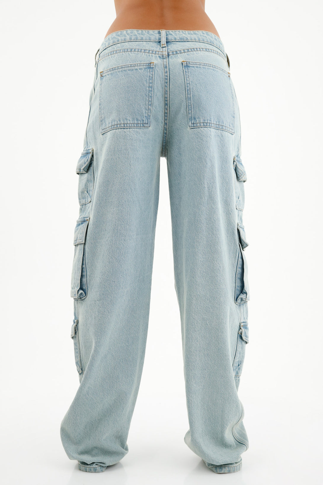 Women's Straight-Leg Blue Jeans