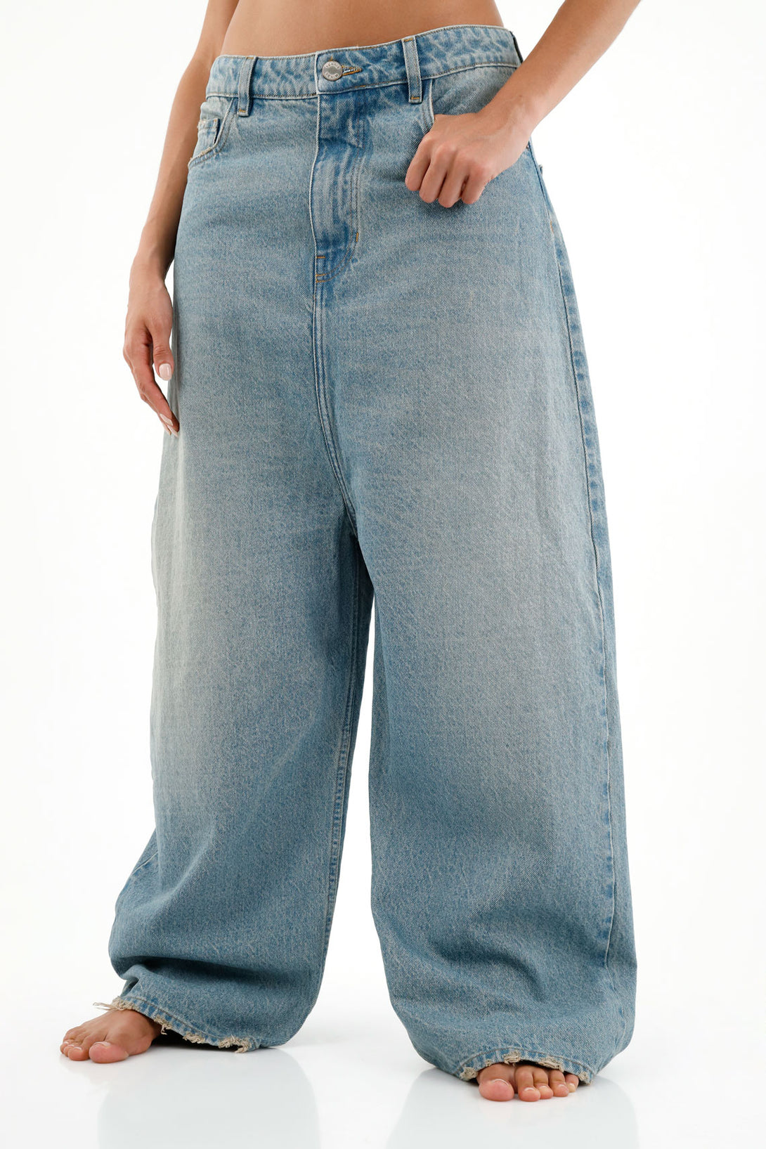 Women's Super High-Rise Blue Jeans