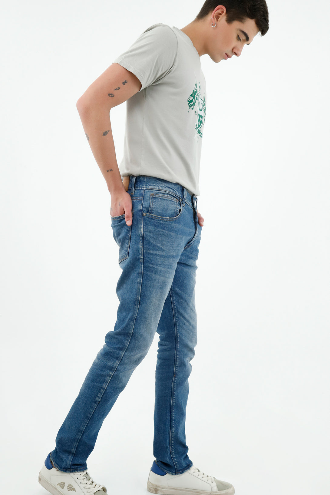 Men's Blue Nudy Jeans