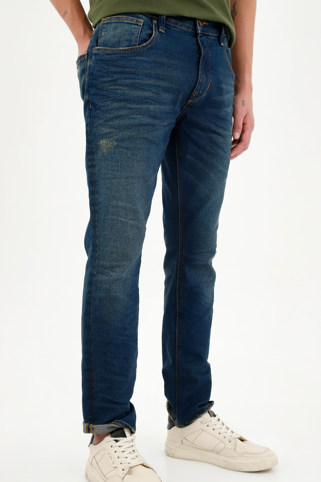 Jean azul Nudy para hombre