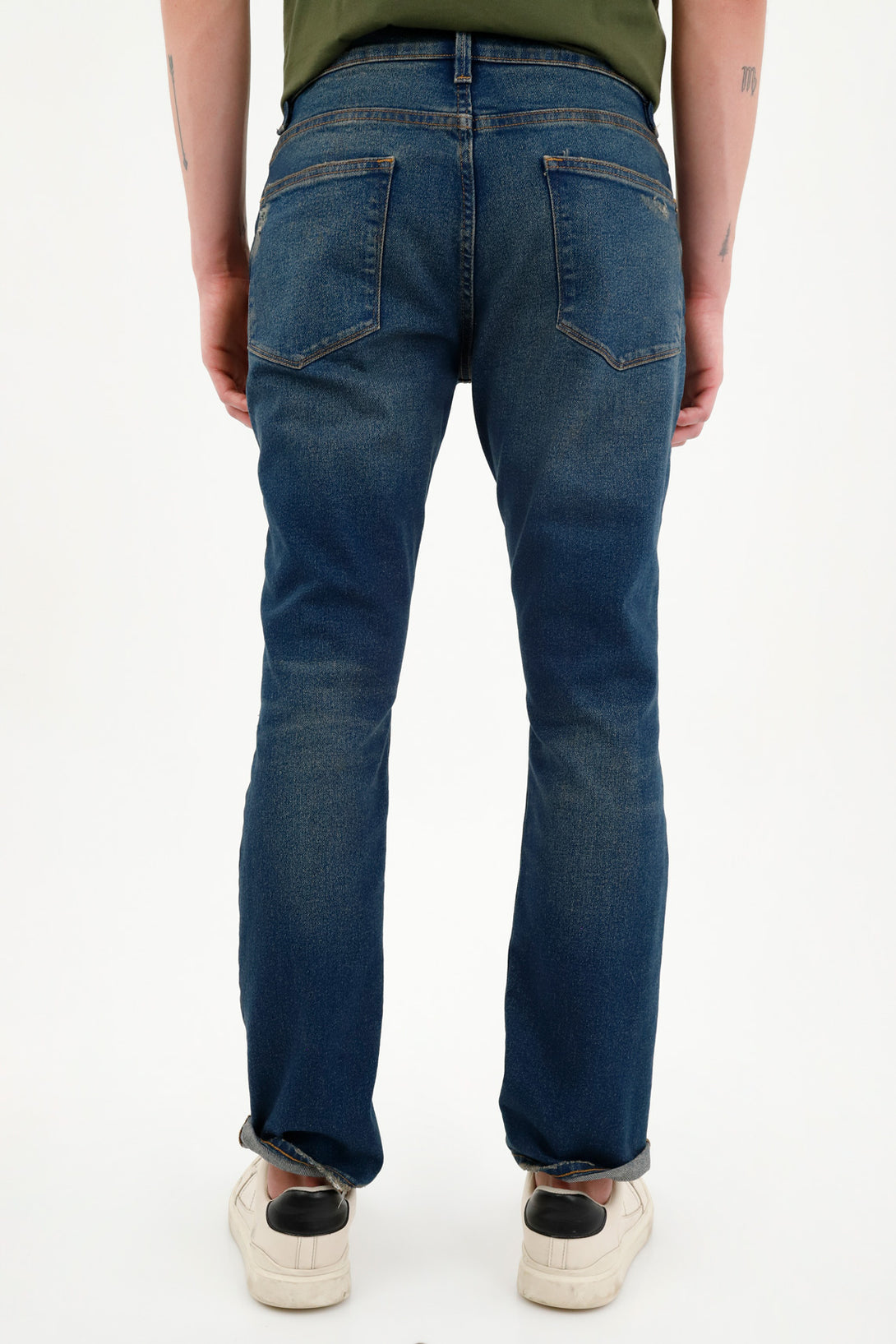 Jean azul Nudy para hombre