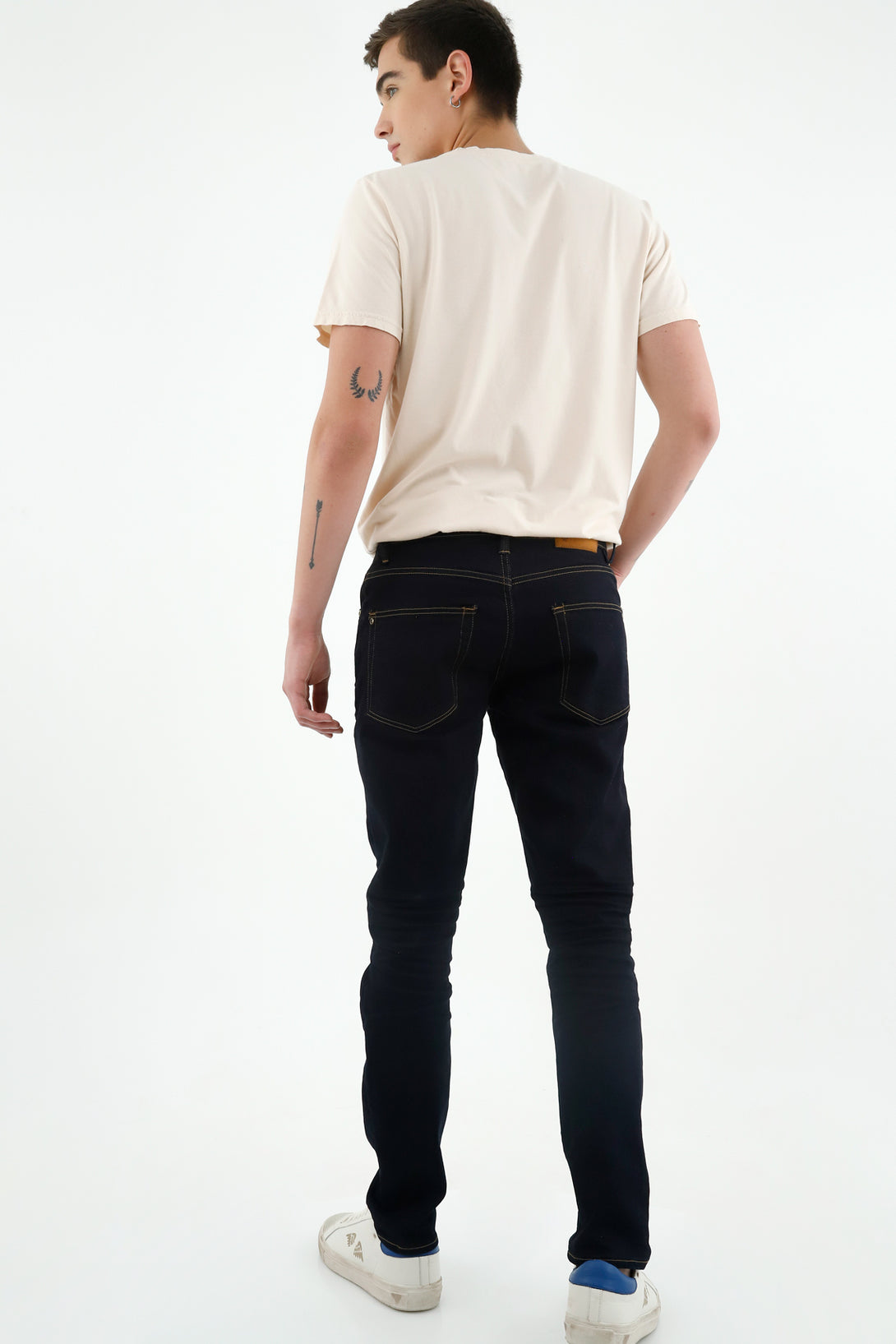 Jean azul Skinny clásico para hombre