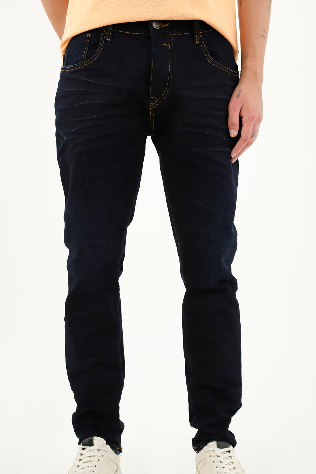 Jean Skinny azul para hombre