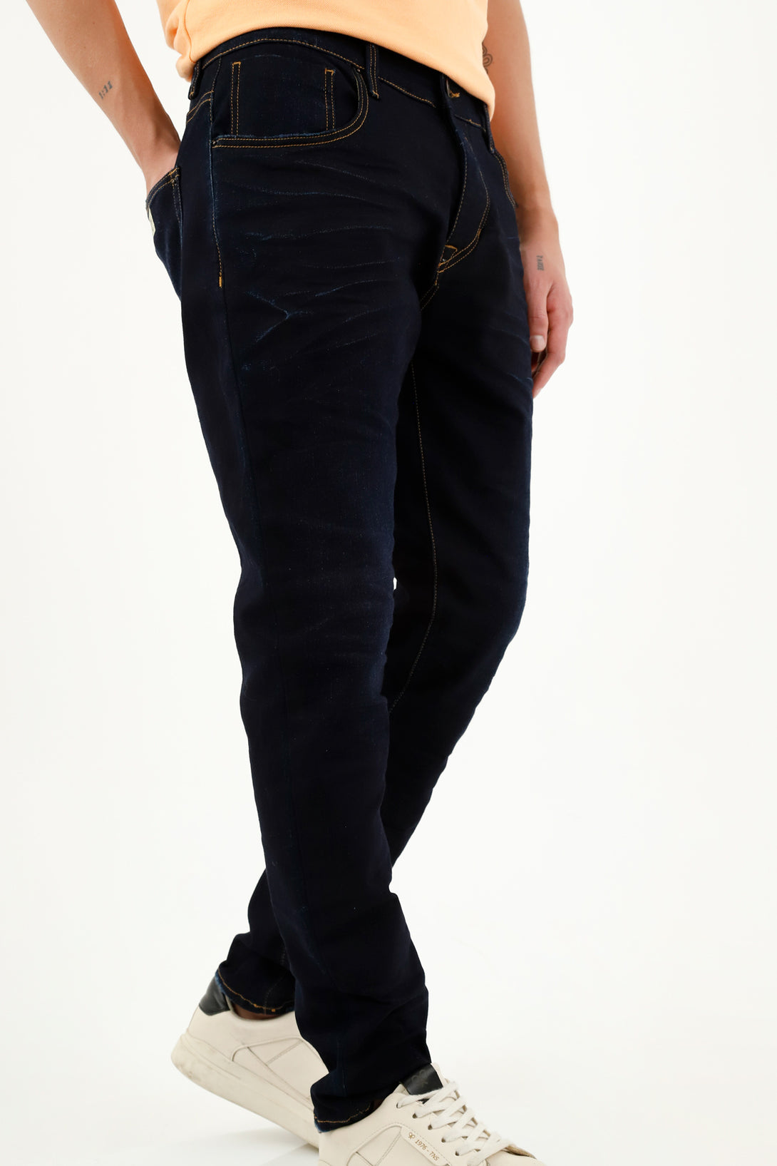 Jean Skinny azul para hombre