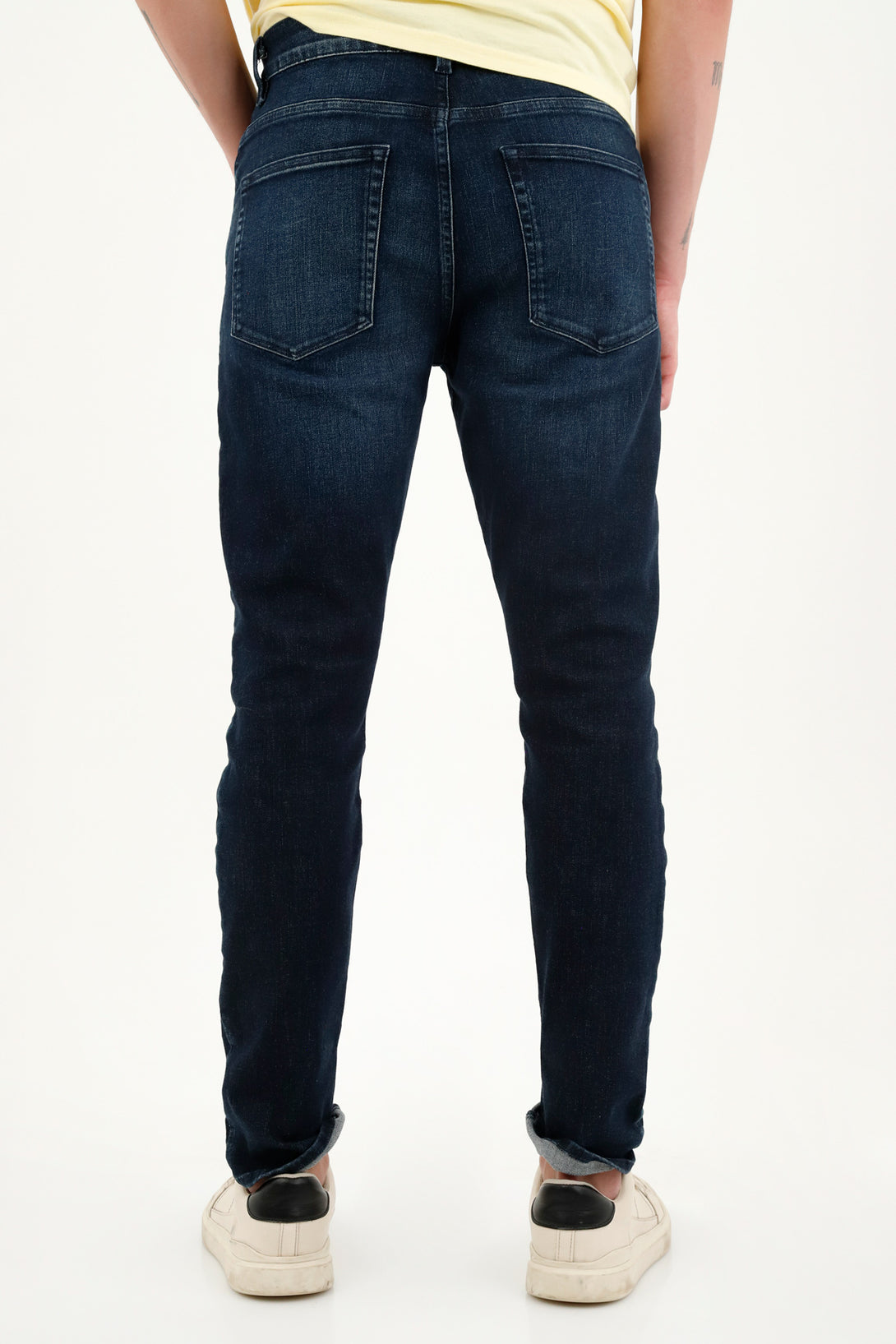 Jean Skinny oscuro para hombre