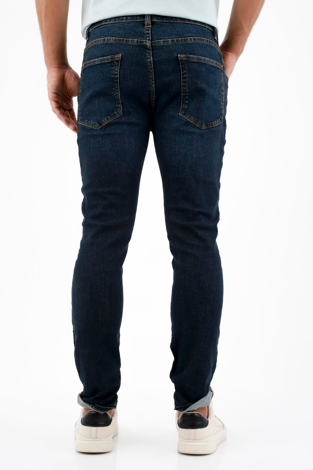 Jean Skinny tono oscuro para hombre