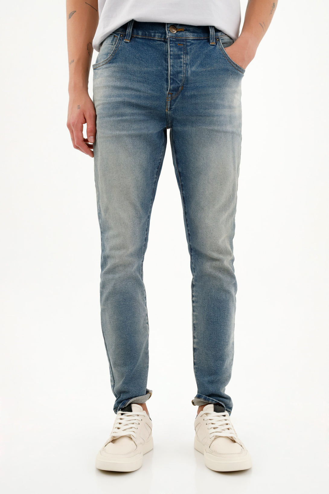 Men's Blue Skinny Jeans