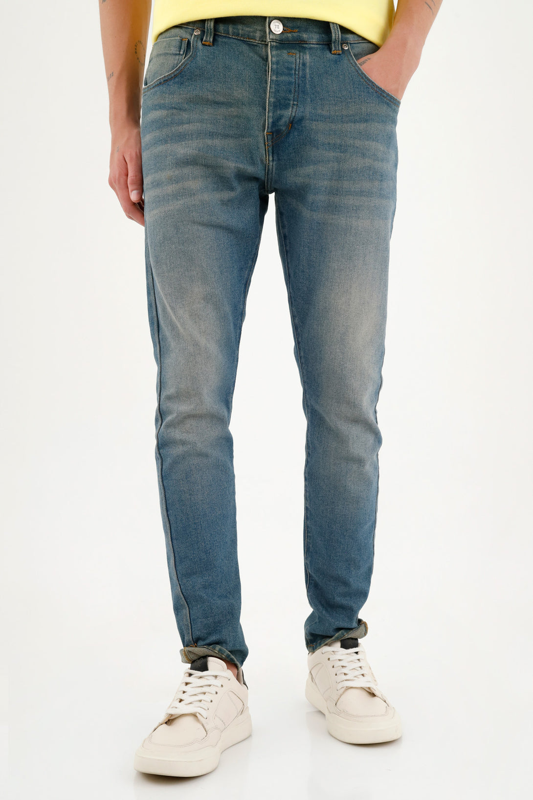 Jean Skinny tono medio para hombre