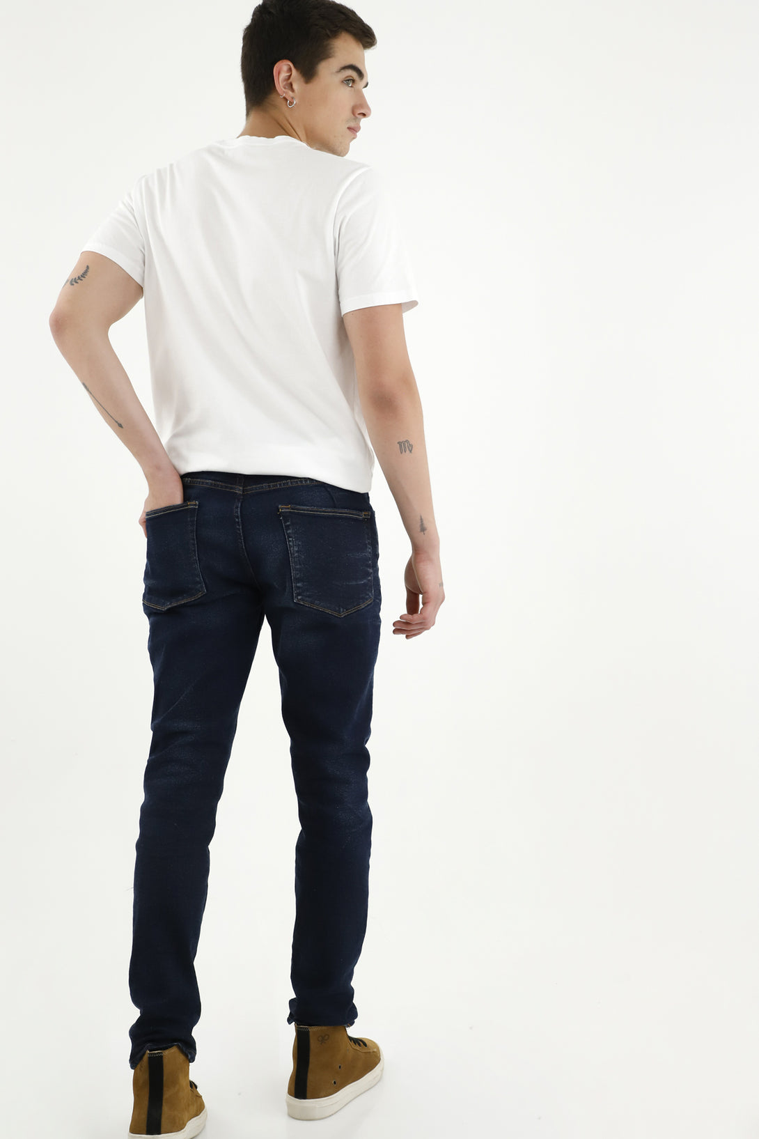 Men's Super Skinny Blue Jeans