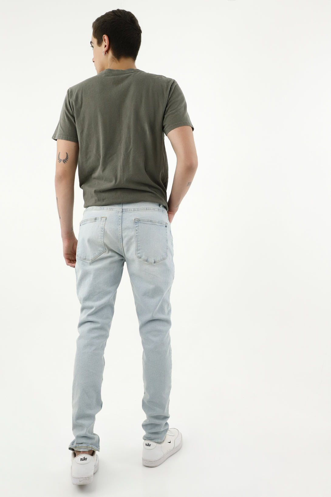 Men's Super Skinny Blue Jeans