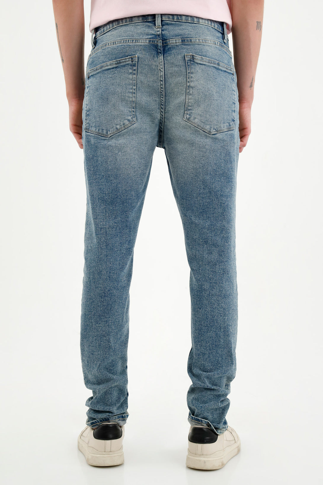 Men's Super Skinny Blue Jeans