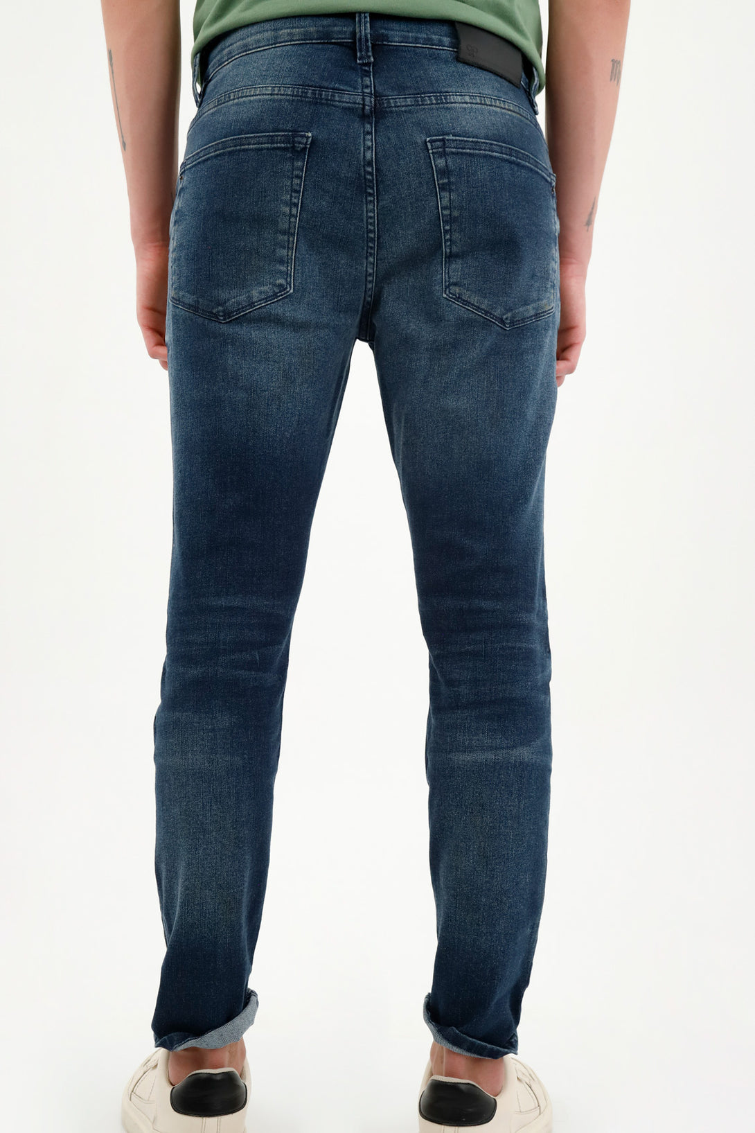 Men's Super Skinny Blue Jeans