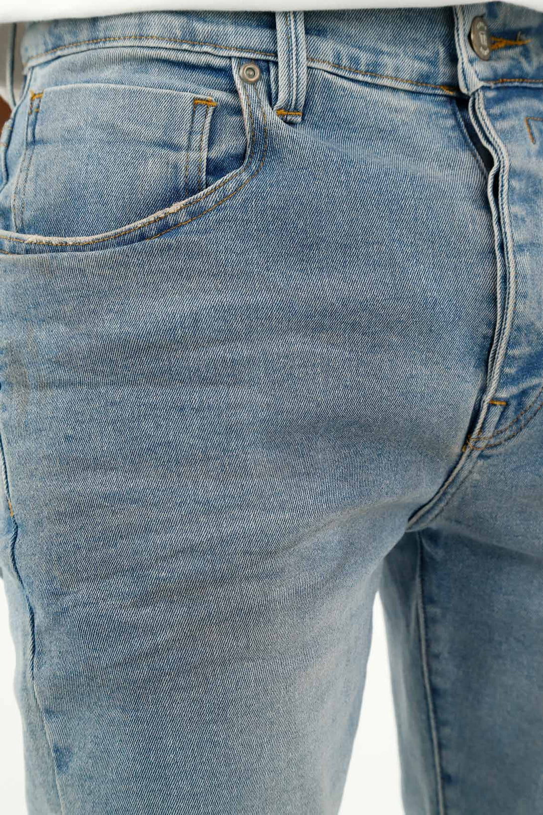 Jean Súper Skinny denim claro para hombre