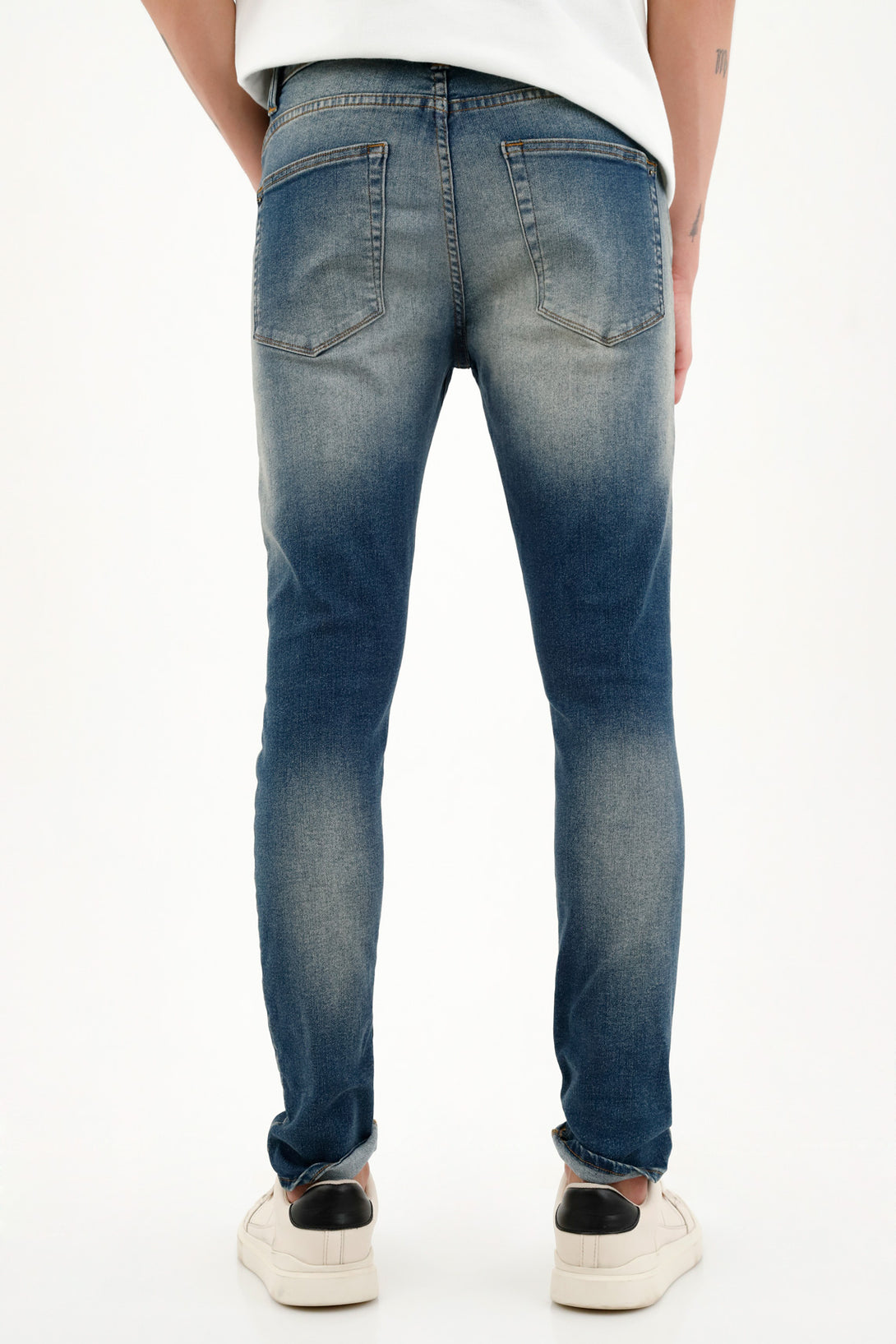 Men's Super Skinny Blue Jeans