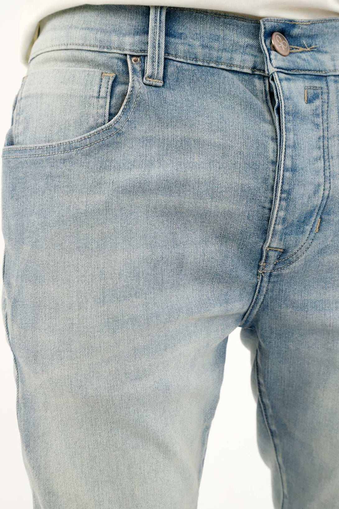 Men's Super Skinny Blue Jeans