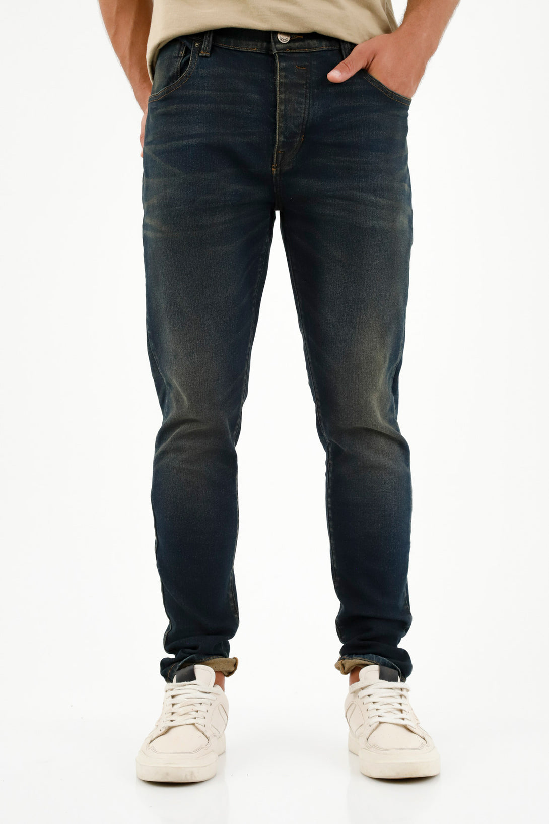 Jean azul Skinny fit para hombre