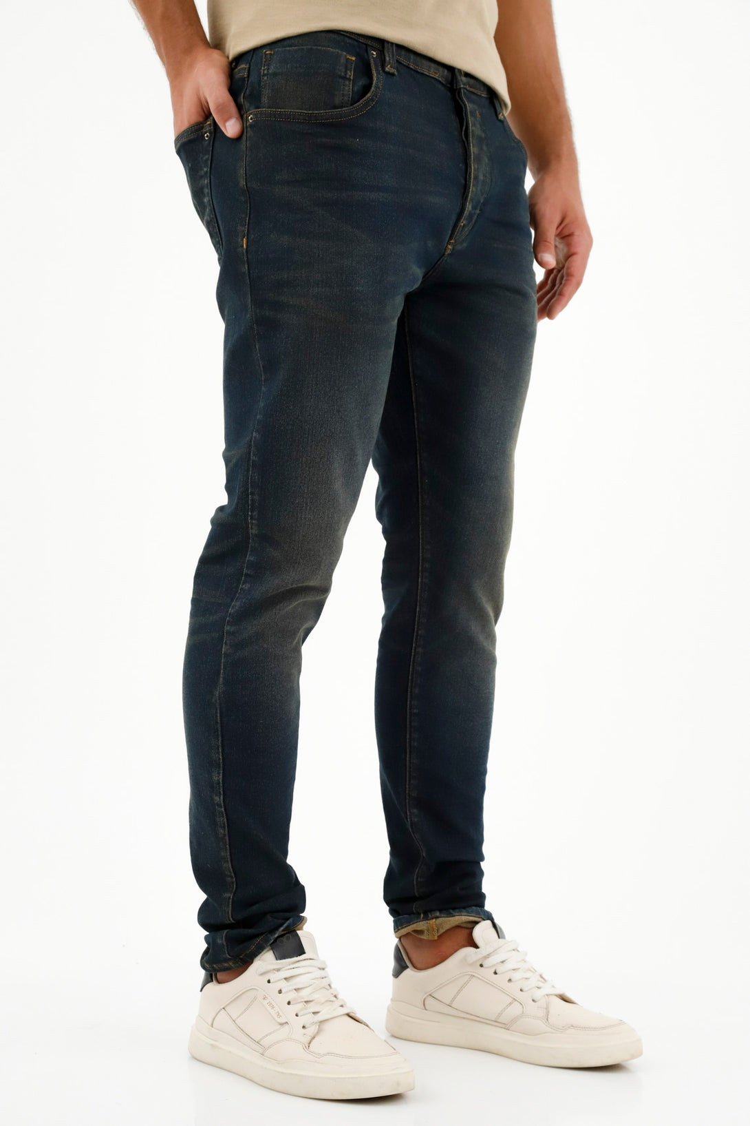 Jean azul Skinny fit para hombre