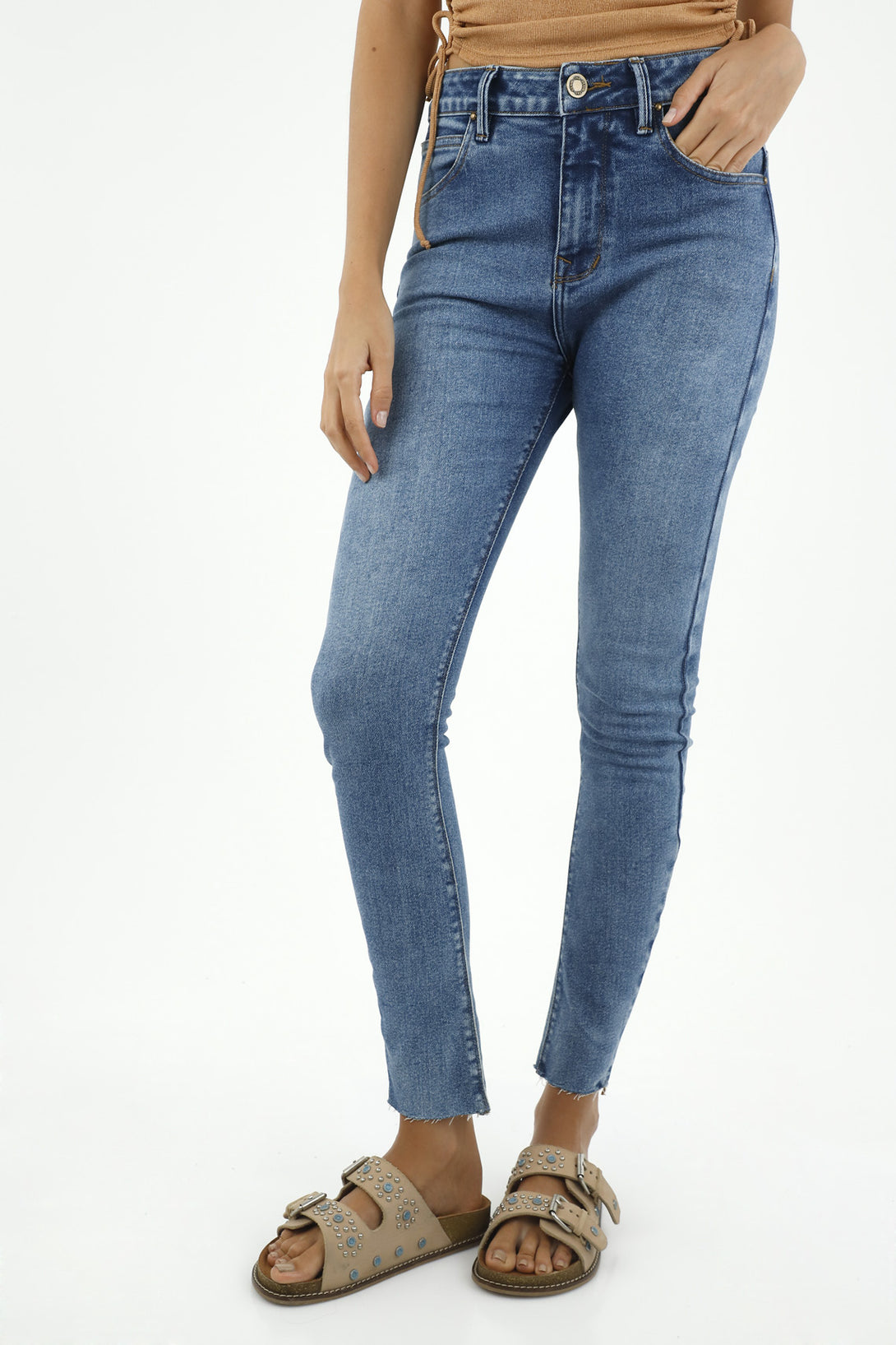 Jean súper slim para mujer