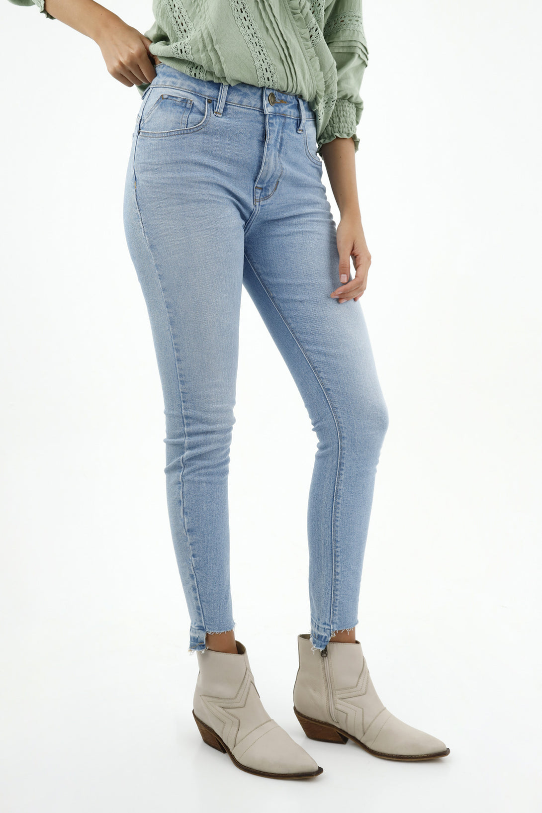 Women's Super Slim Blue Jeans