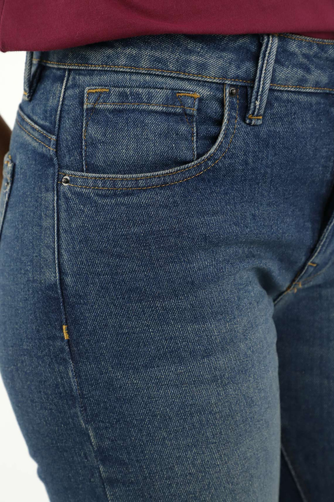 Jean Super Slim clásico azul para mujer