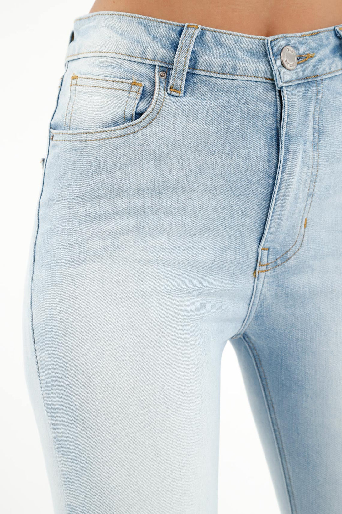 Women's Super Slim Blue Jeans