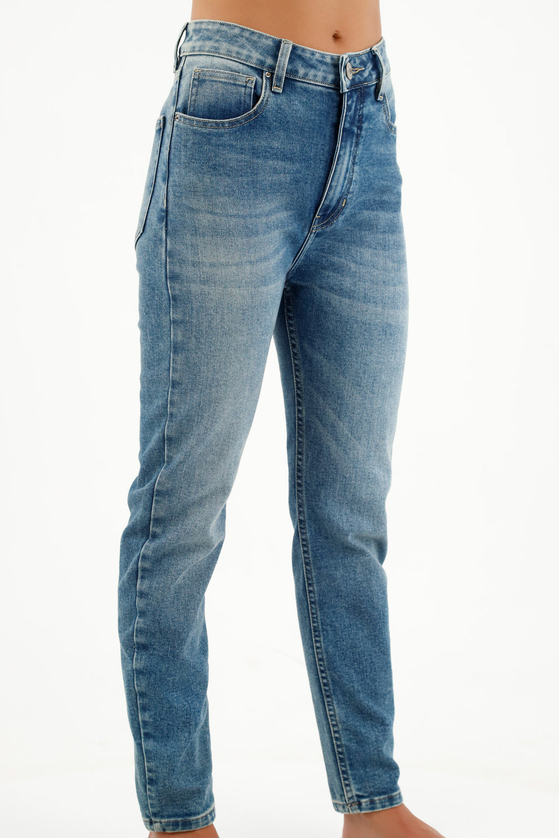 Women's Super Slim Blue Jeans