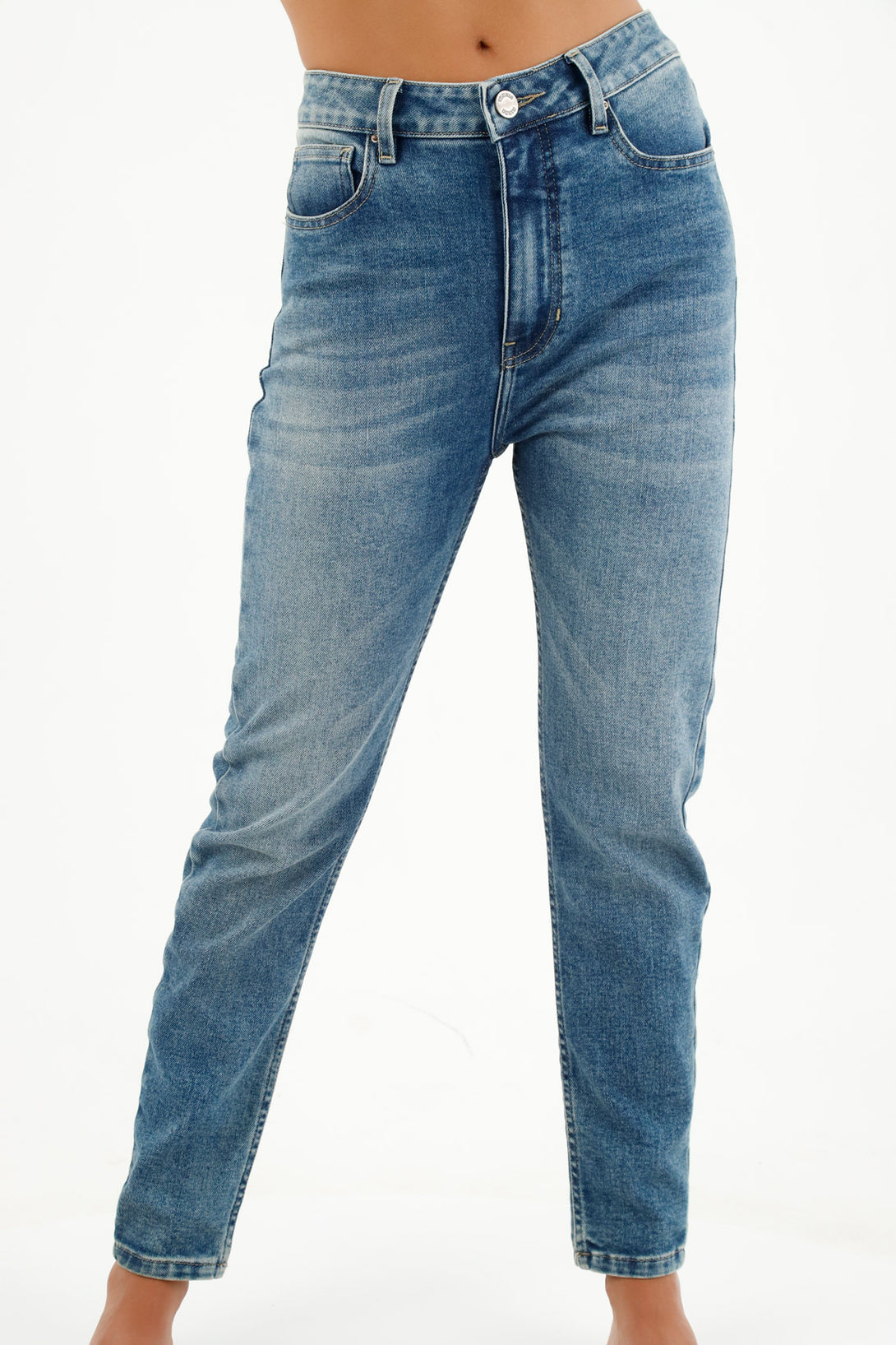 Women's Super Slim Blue Jeans